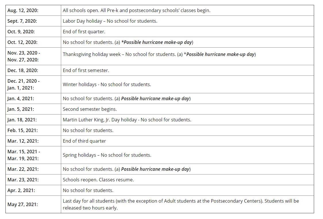 Student Calendar / Student Calendar